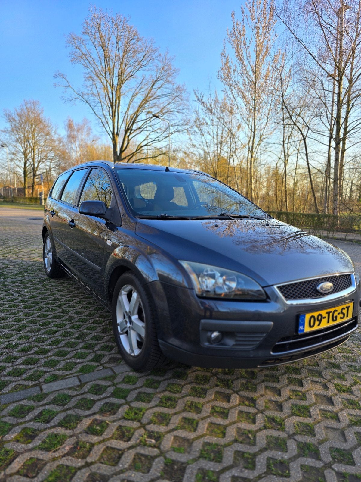 Ford Focus 2.0 107KW Wagon 2006 Grijs, Auto's, 145 pk, 4 cilinders, Stationwagon, Handgeschakeld