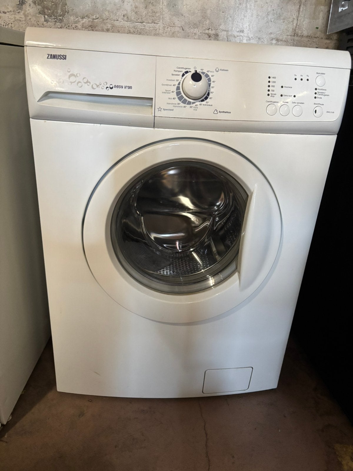 Zanussi wasmachine - 7kg - 60x60x85H, Witgoed en Apparatuur, Ophalen of Verzenden, Zo goed als nieuw, Re, 85 tot 90 cm
