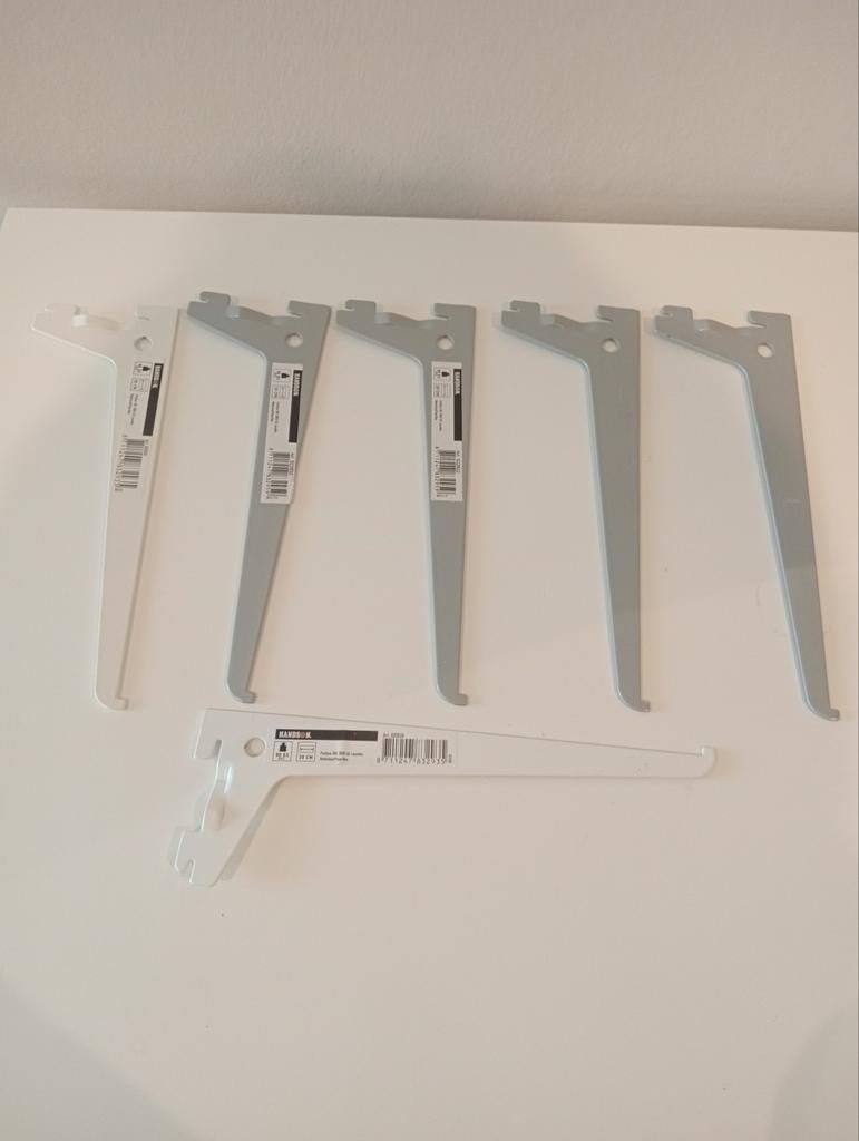 Planksteunen 22 cm - Wit en Grijs (6 stuks), Ophalen of Verzenden, Nieuw