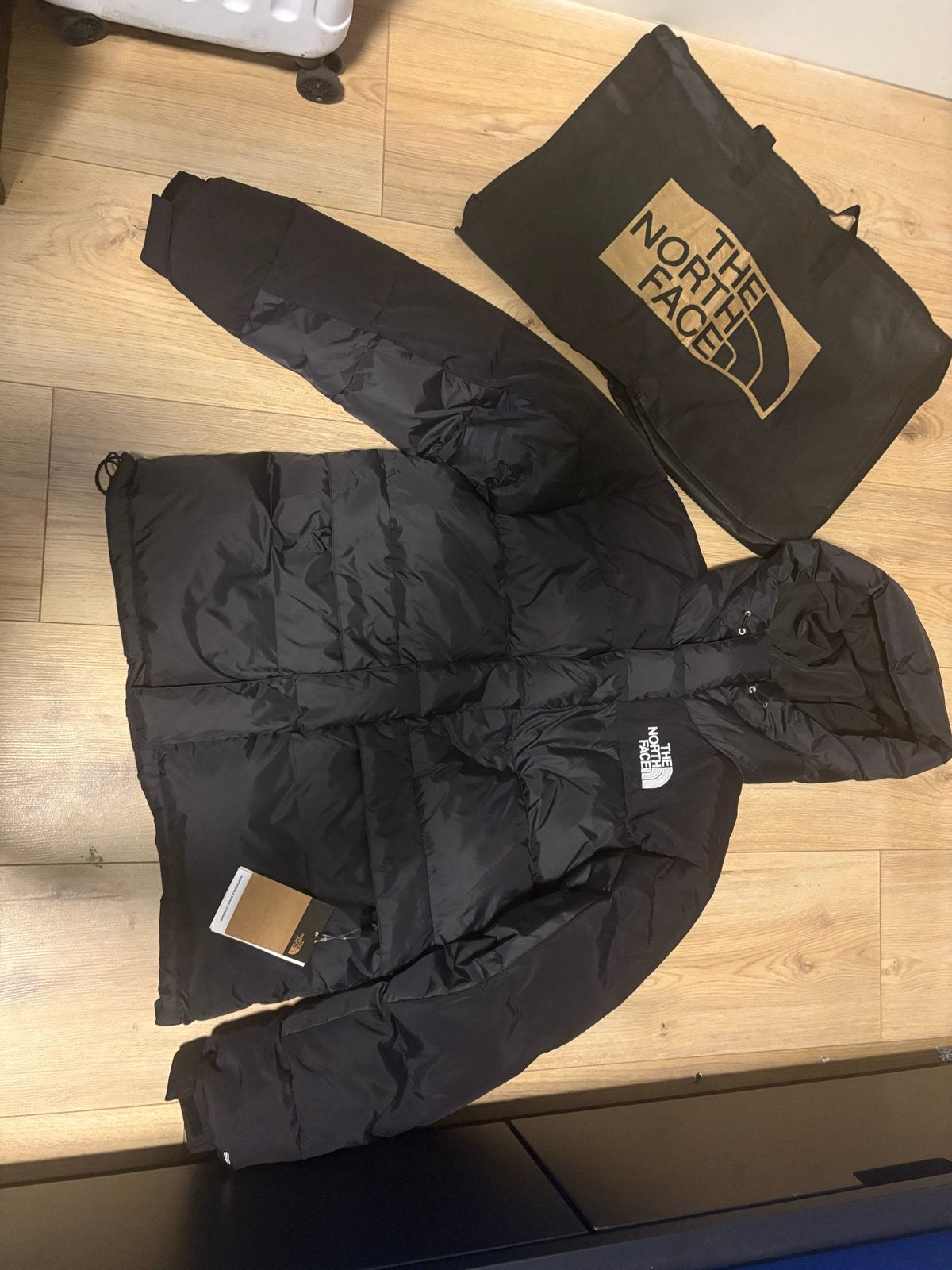 The North Face Nuptse Puffer Jas Zwart - Nieuw met labels, Kleding | Heren, Ophalen of Verzenden, Nieuw, Maat 48/50 (M), Zwart