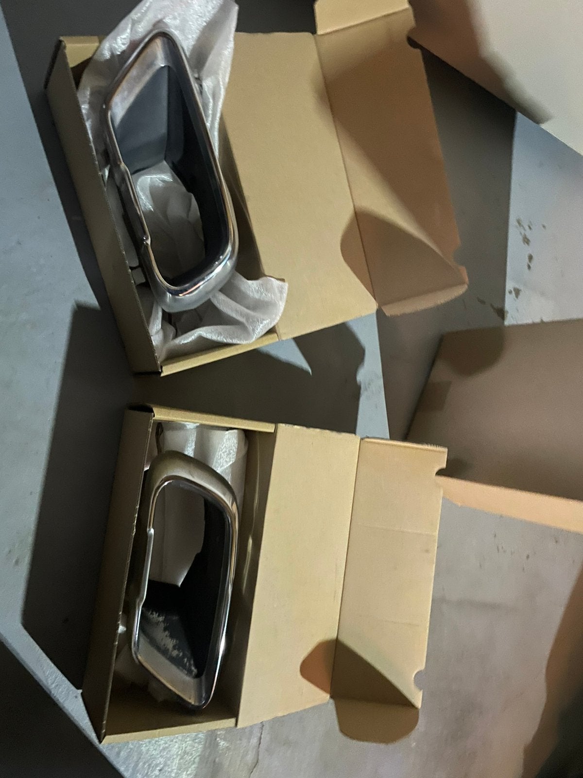 OEM BMW X5 G05 Chroom Uitlaatsierstukken, Ophalen, Gebruikt, Spatbord, Achter