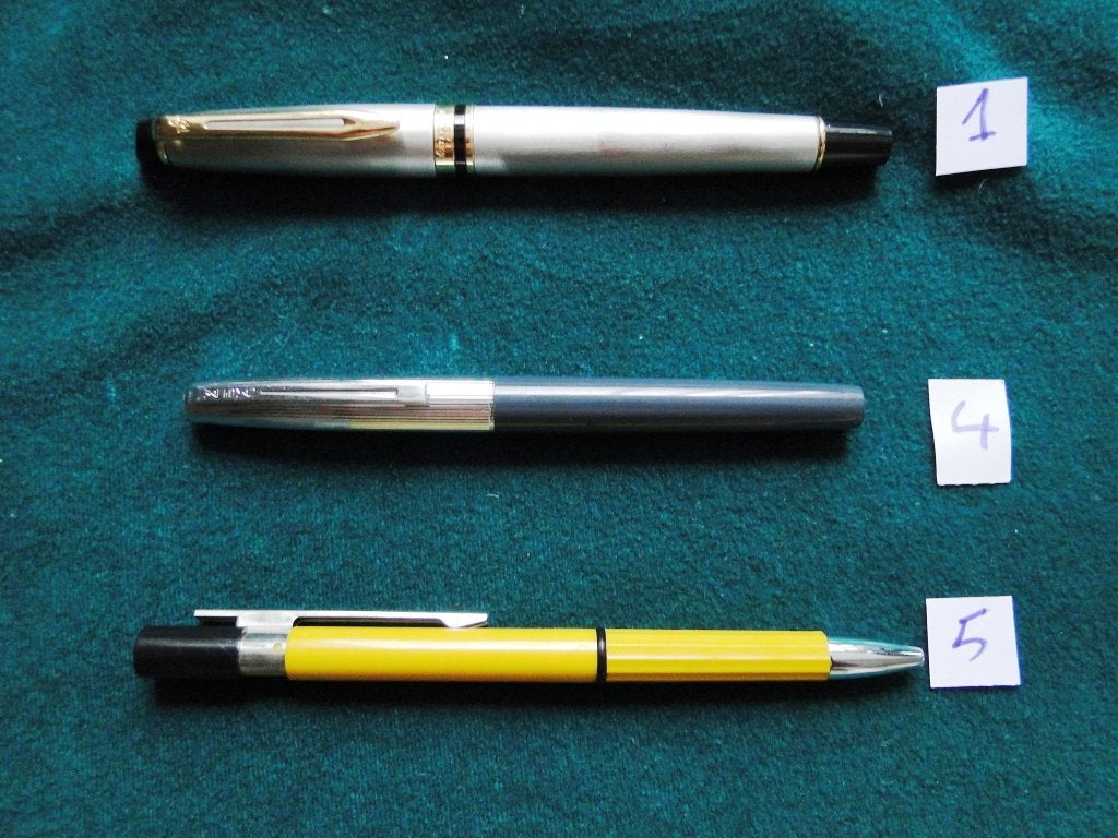 Waterman vulpennen, Ophalen, Zo goed als nieuw