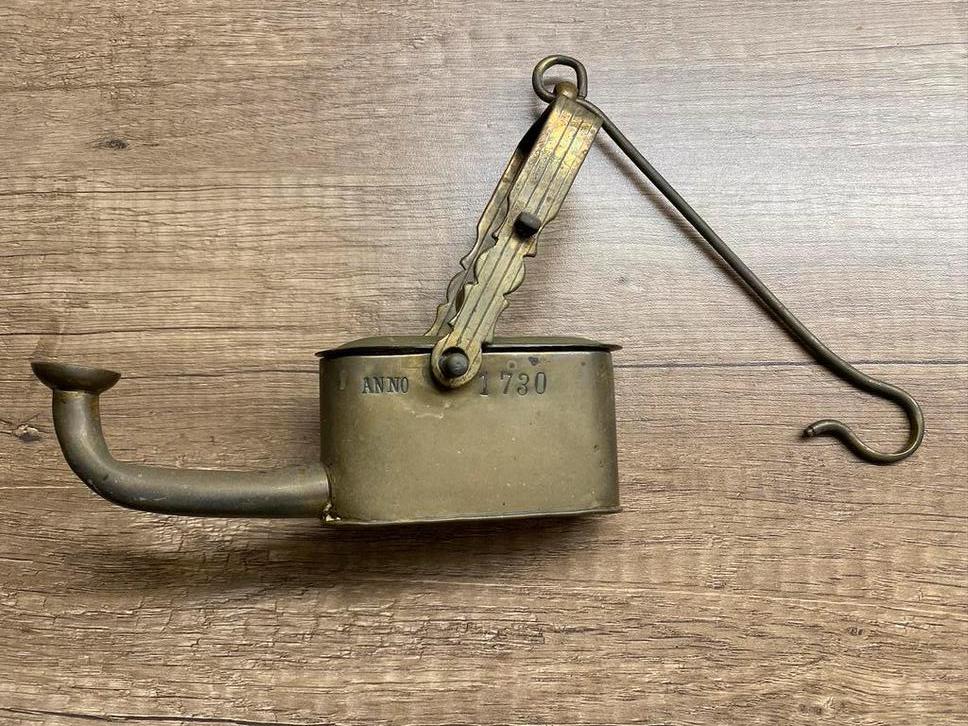 19eeeuws Olielamp, Ophalen of Verzenden