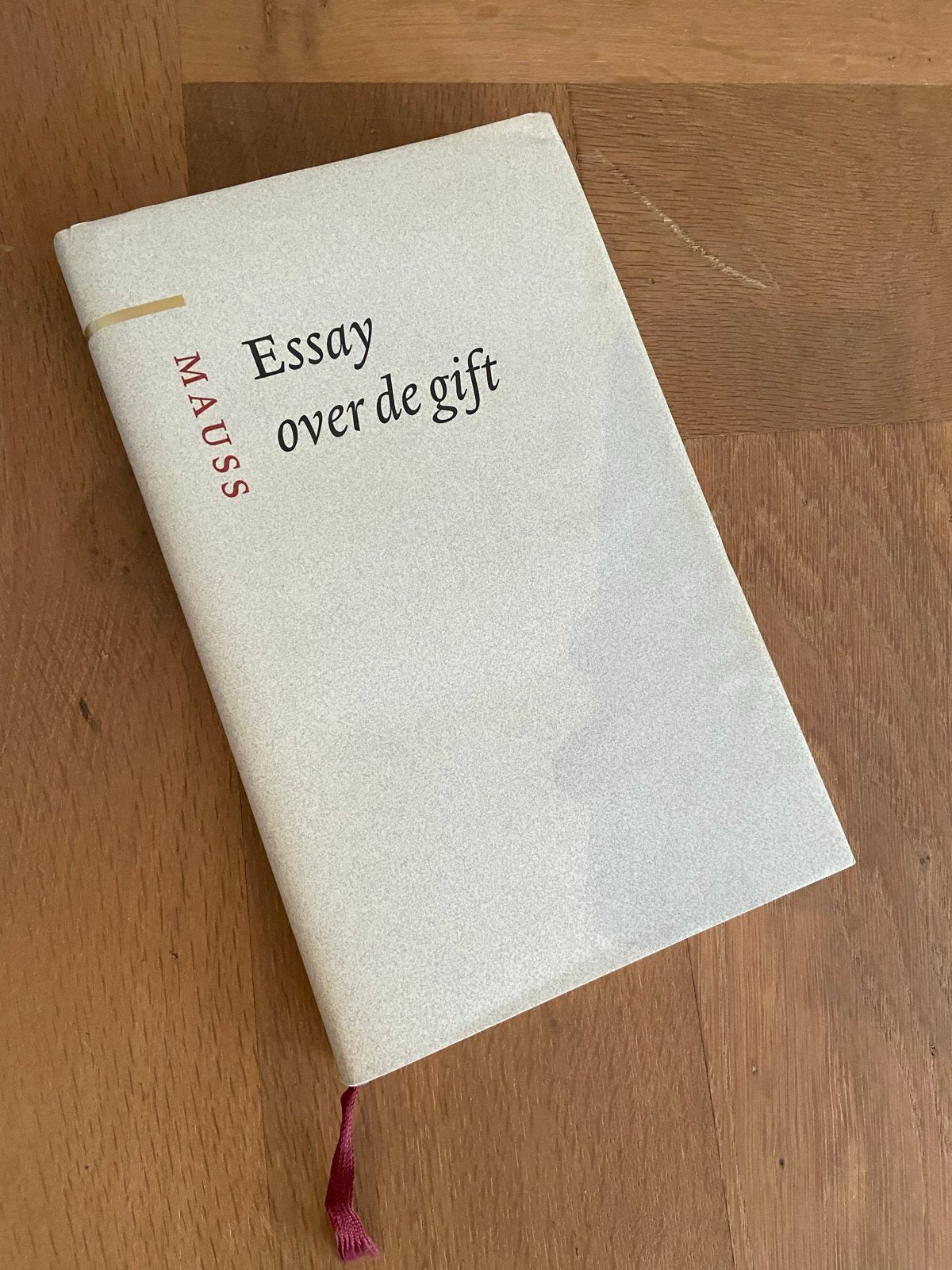 Essay over de gift - Mauss (Zo goed als nieuw), Boeken, Verzenden, Zo goed als nieuw, Nederland
