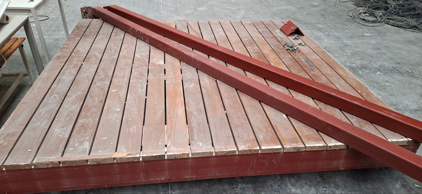 houten vlonder / balkon, Ophalen, Zo goed als nieuw, Hout