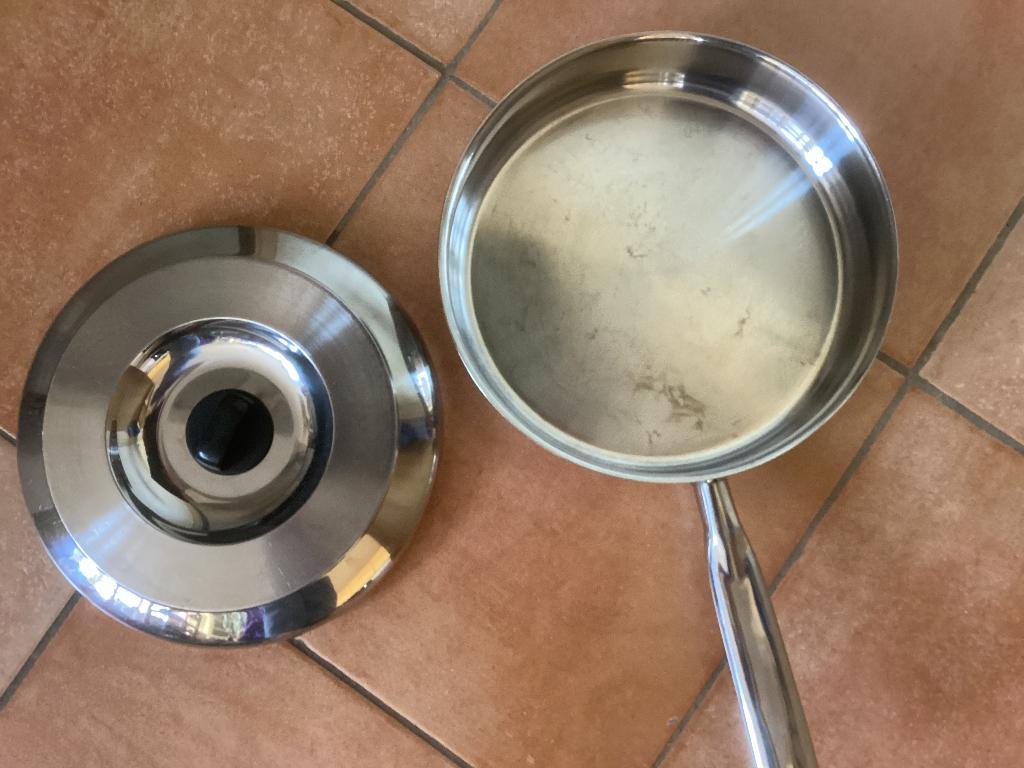 Hapjespan, Ophalen, Gebruikt, Rvs, Koekenpan of Braadpan