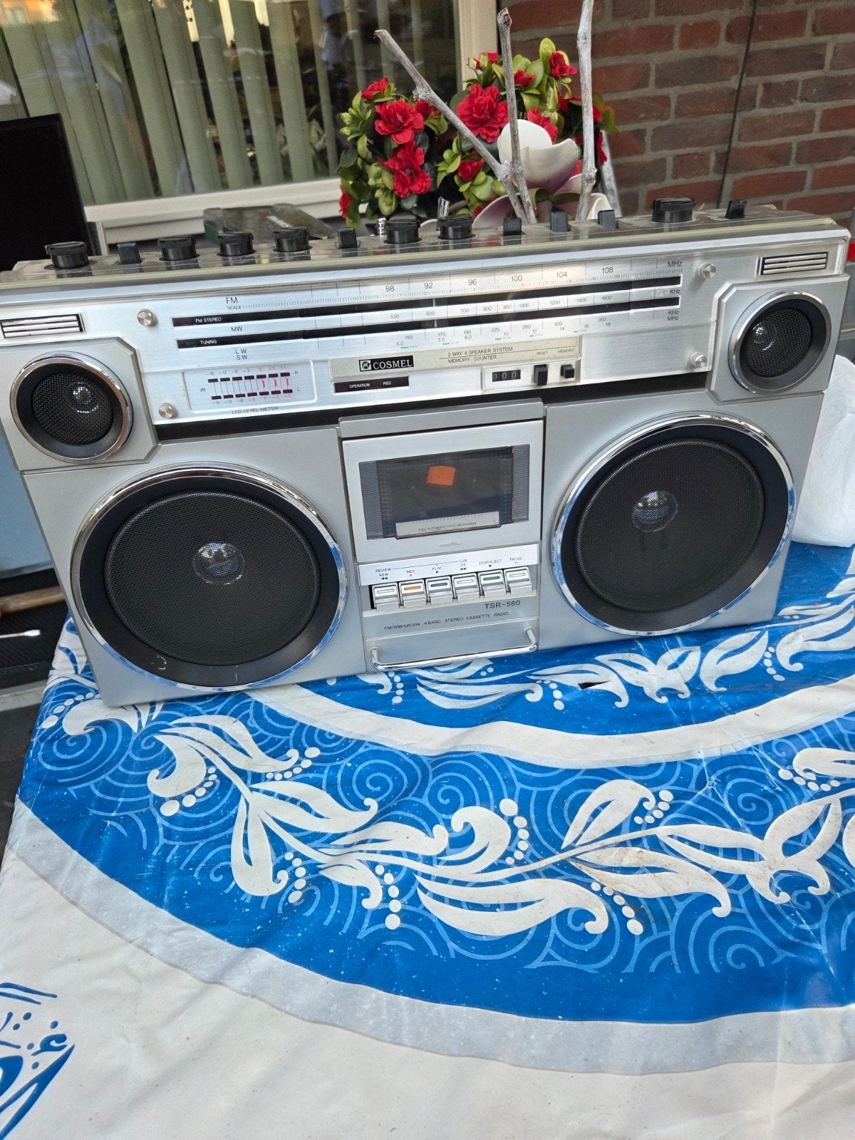 goldstar tsr 580 boombox, Audio, Tv en Foto, Ophalen of Verzenden