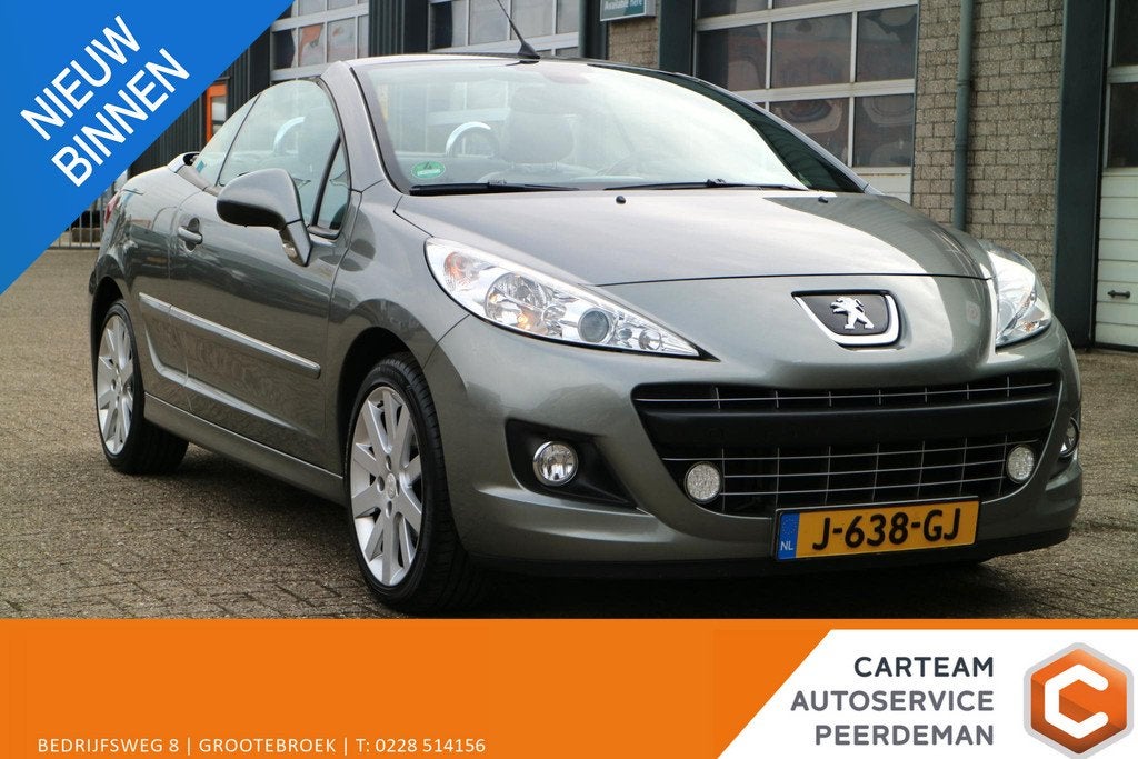 Peugeot 207 CC 1.6 VTi Roland Garros | Automaat! | Cabrio |, Euro 5, Gebruikt, 4 cilinders, Cabriolet