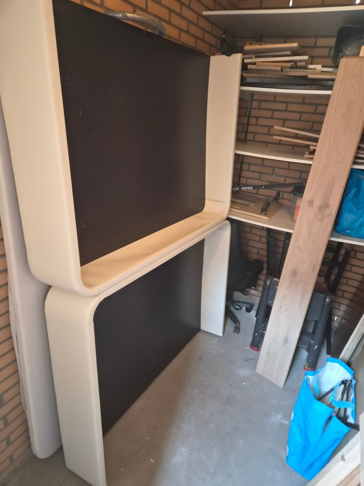 Ikea bed "Kvitsoy", Huis en Inrichting, Ophalen, Gebruikt, 120 tot 170 cm, Minder dan 70 cm