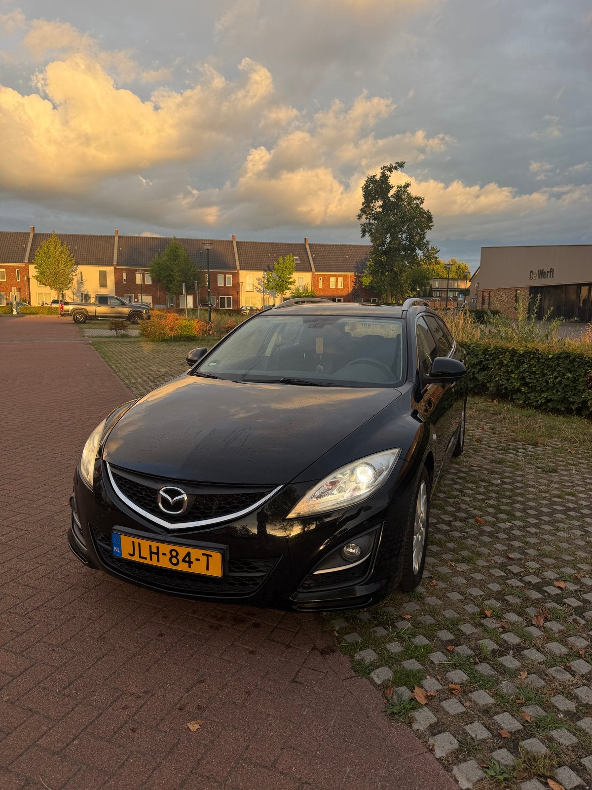 Mazda 6 2.0 Sportbreak Aut5 2011 Zwart, 4 cilinders, Zwart, Stationwagon, 155 pk