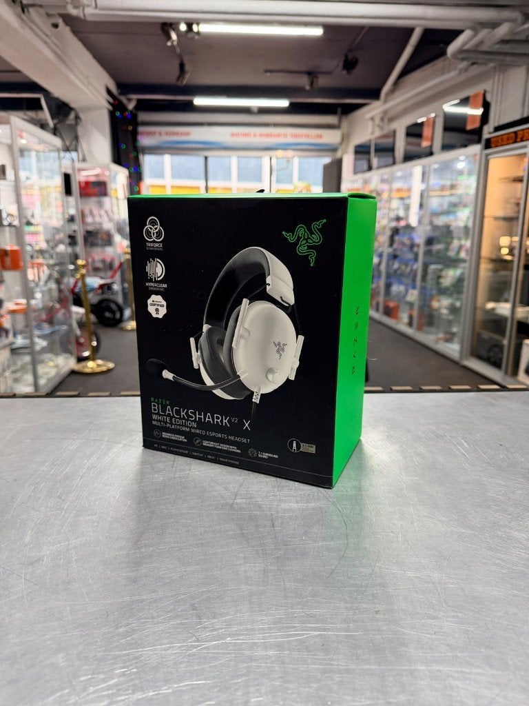 Razer Blackshark V2 X White Edition | ZGAN 44.99, Computers en Software, ., Ophalen of Verzenden, Zo goed als nieuw, .