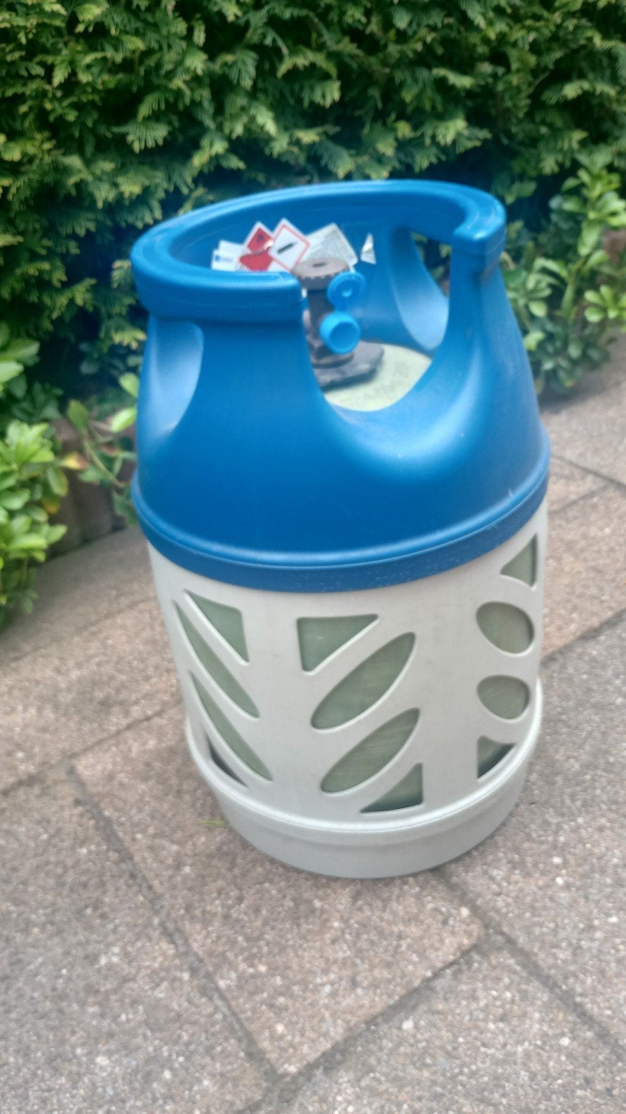 Lichtgewicht 10 kg gasfles. Keuring 2031, Ophalen