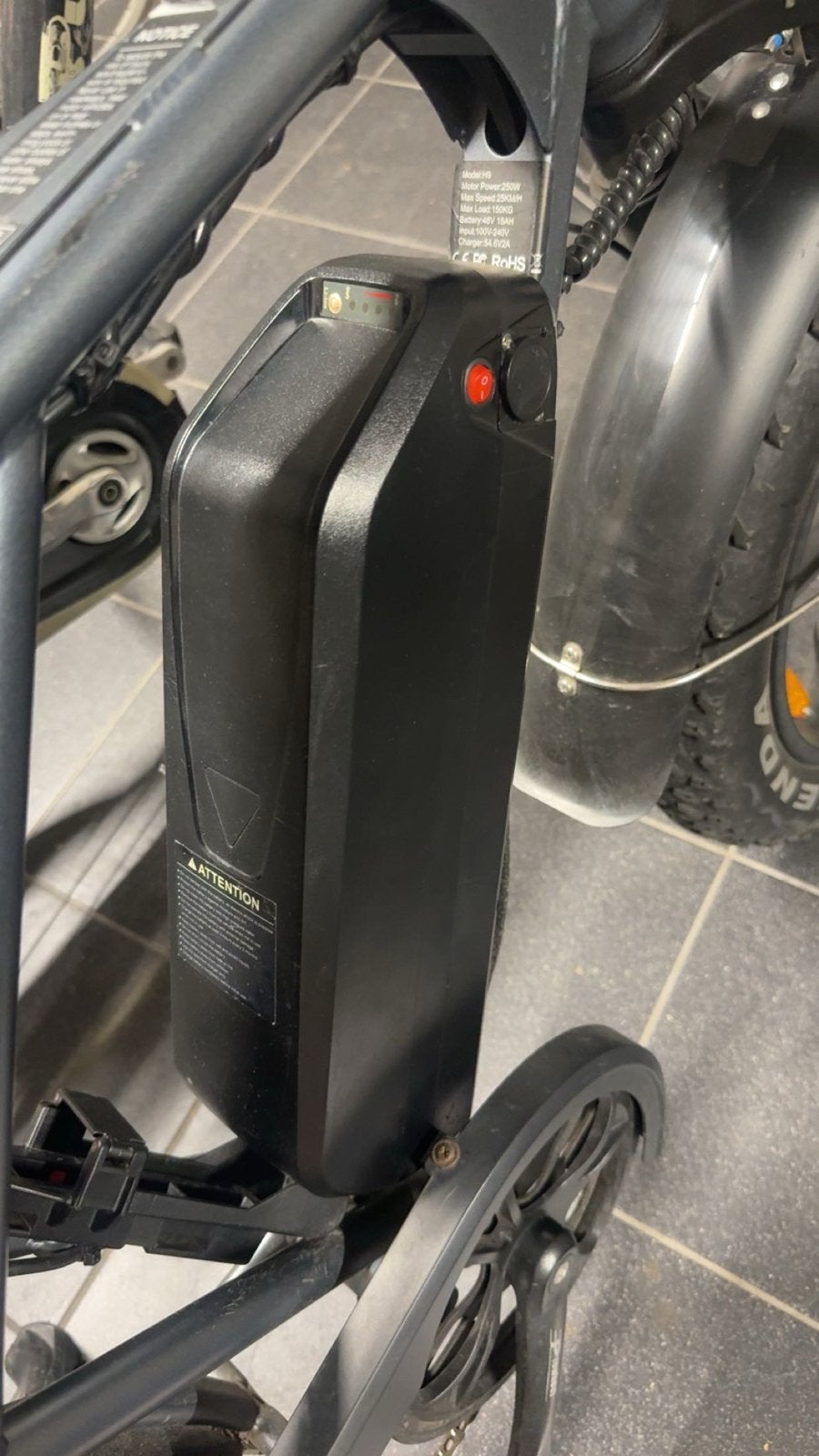 Elektrische Fatbike, Gebruikt, 51 tot 55 cm, 30 tot 50 km per accu, Ophalen