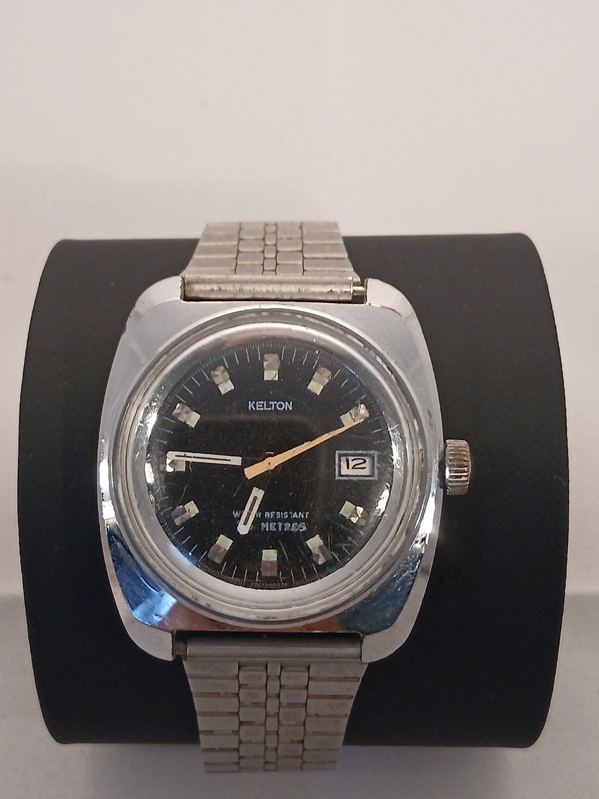 Kelton opwindbare heren horloge, Verzenden, Staal, Overige merken, 1960 of later