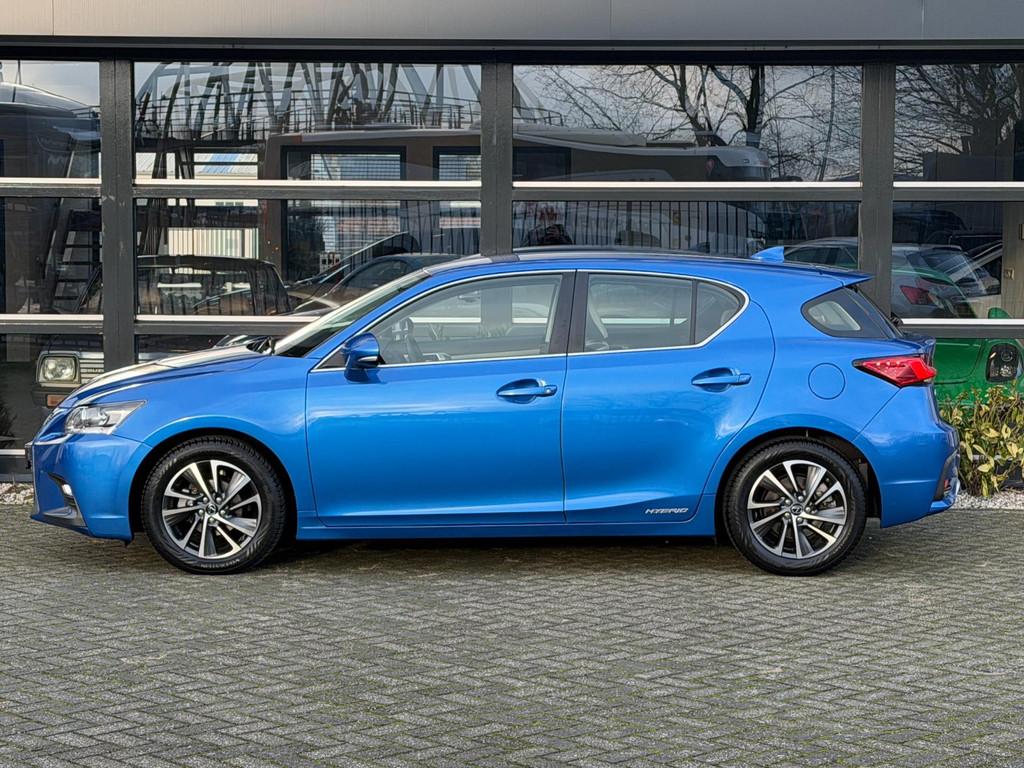 Lexus CT 200h Business Line Navigatie Rijklaarprijs !, Auto's, Lexus, Gebruikt, 4 cilinders, Blauw, Alcantara