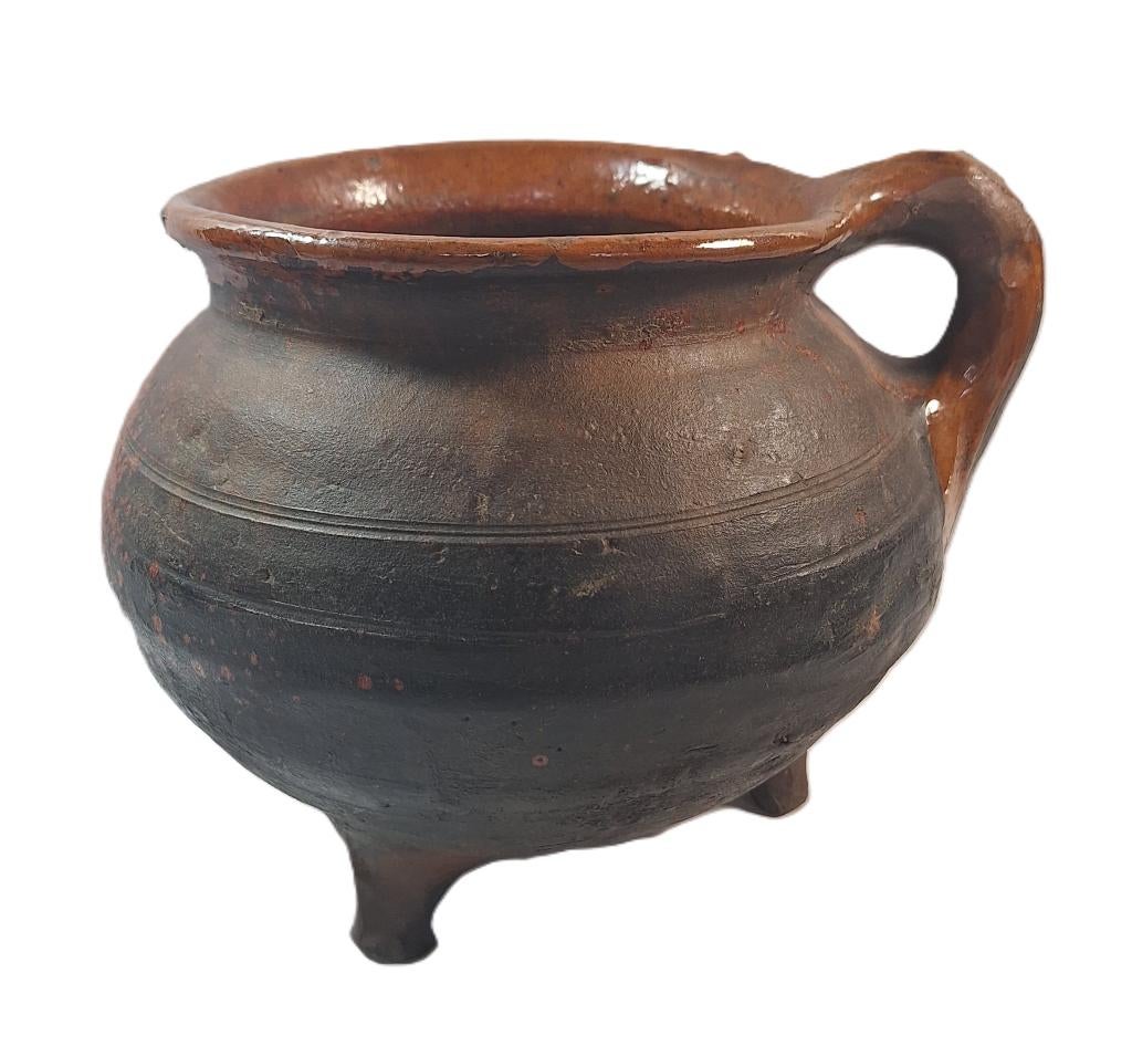 Aardewerk kookpot grape 1450-1500, Antiek en Kunst, Antiek | Keramiek en Aardewerk, Verzenden