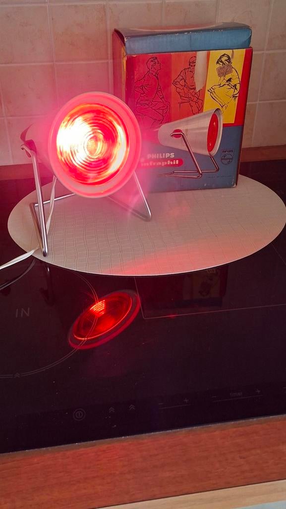 Philips infraphil warmtelamp, Witgoed en Apparatuur, Ophalen of Verzenden, Scheren en Epileren