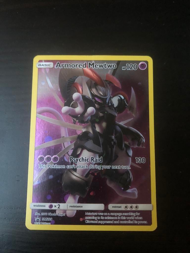 Armored mewtwo, Ophalen of Verzenden, Zo goed als nieuw