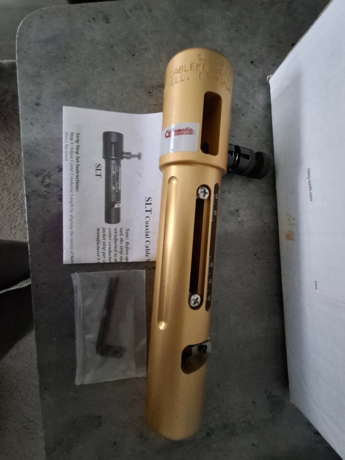 Coax Kabel Stripper - Professioneel Gereedschap, Ophalen of Verzenden, Nieuw, Snijgereedschap, Overige merken