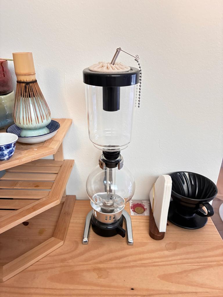 Weis Sifon koffiezetapparaat - Vacuüm koffiezetapparaat, Ophalen, Koffiemachine, Gemalen koffie, Zo goed als nieuw