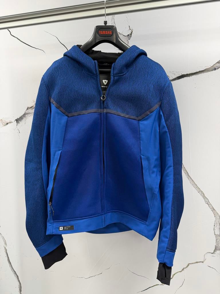 Rev'it Spark Air: Geventileerde Softshell Motorjas met Capuc, Motoren, Kleding | Motorkleding, Jas | textiel, Heren, Nieuw zonder kaartje