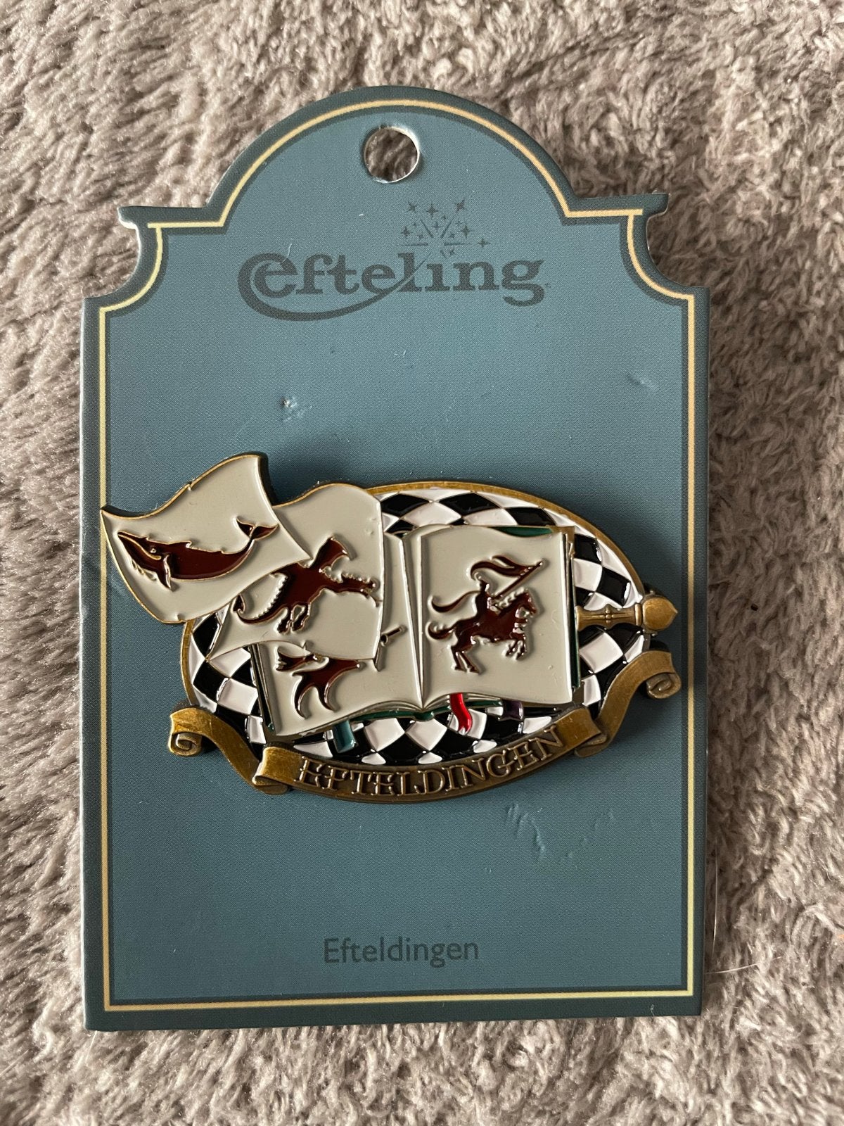 Efteling efteldingen Pin Badge - Nieuw, Verzamelen, Efteling, Ophalen of Verzenden, Nieuw, Button of Speldje