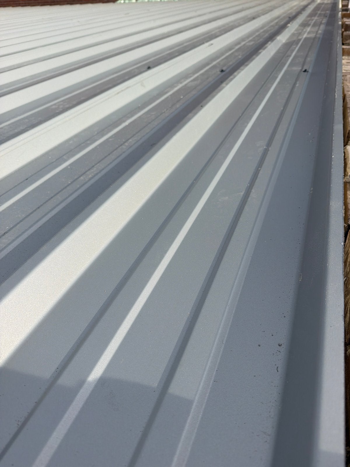 Sandwich panelen : 1x 11,15m en 11x 1,5m (op maat te zagen), Nieuw, 15 m² of meer, Metaal, Grijs