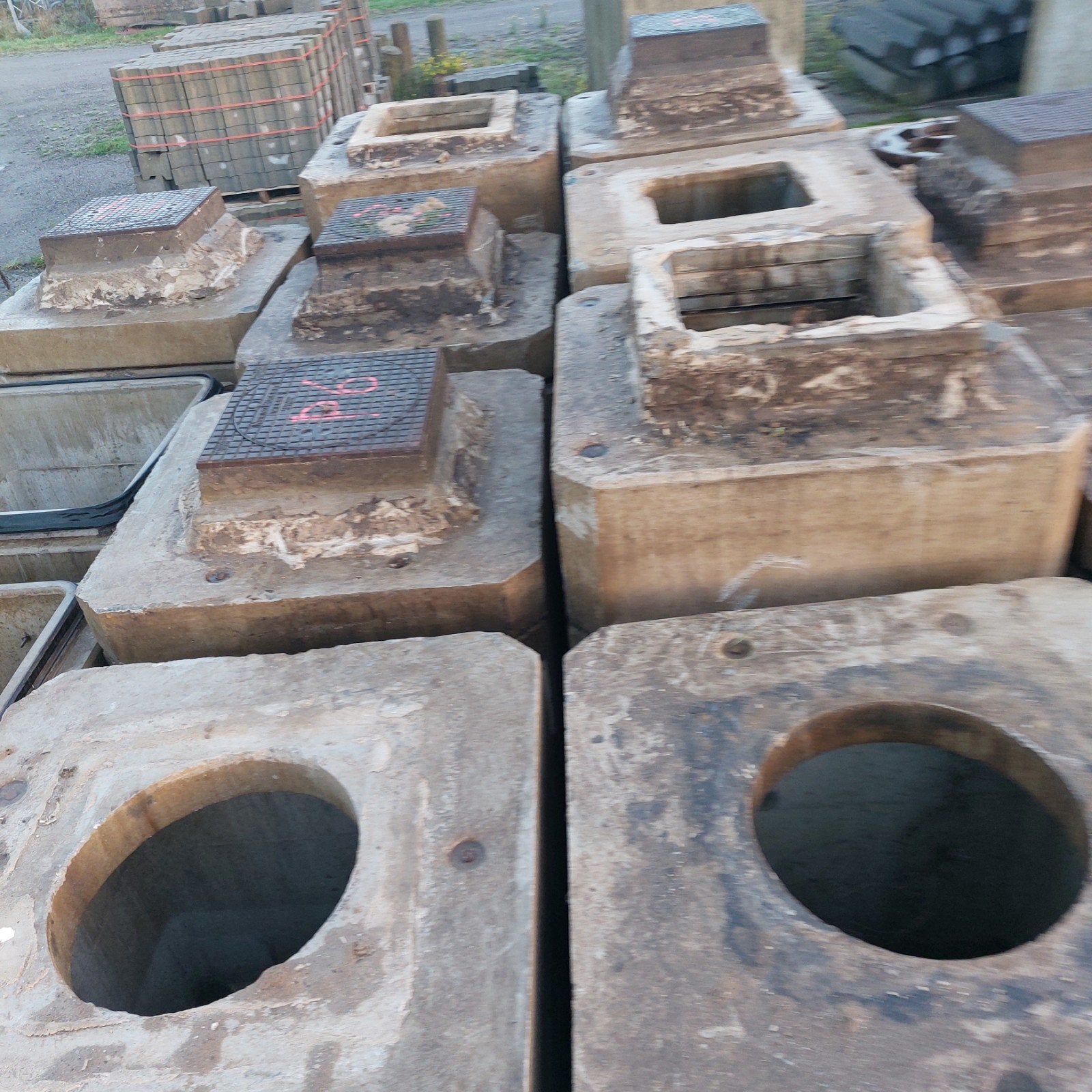 inspektieputten beton pe en polyester, Ophalen