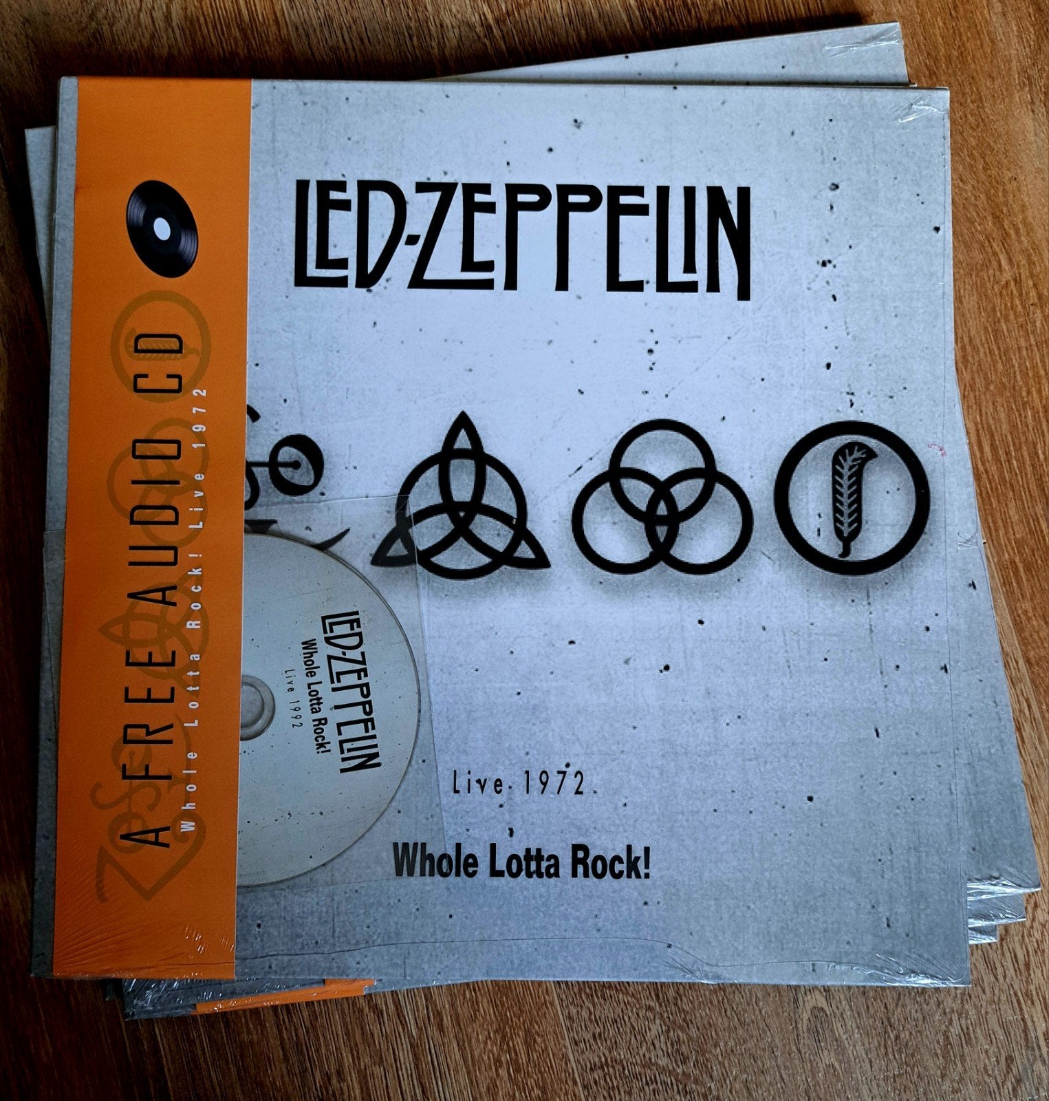 Led Zeppelin - Live 1972 - Whole Lotta Rock!, Ophalen of Verzenden, Nieuw in verpakking, 12 inch, Poprock
