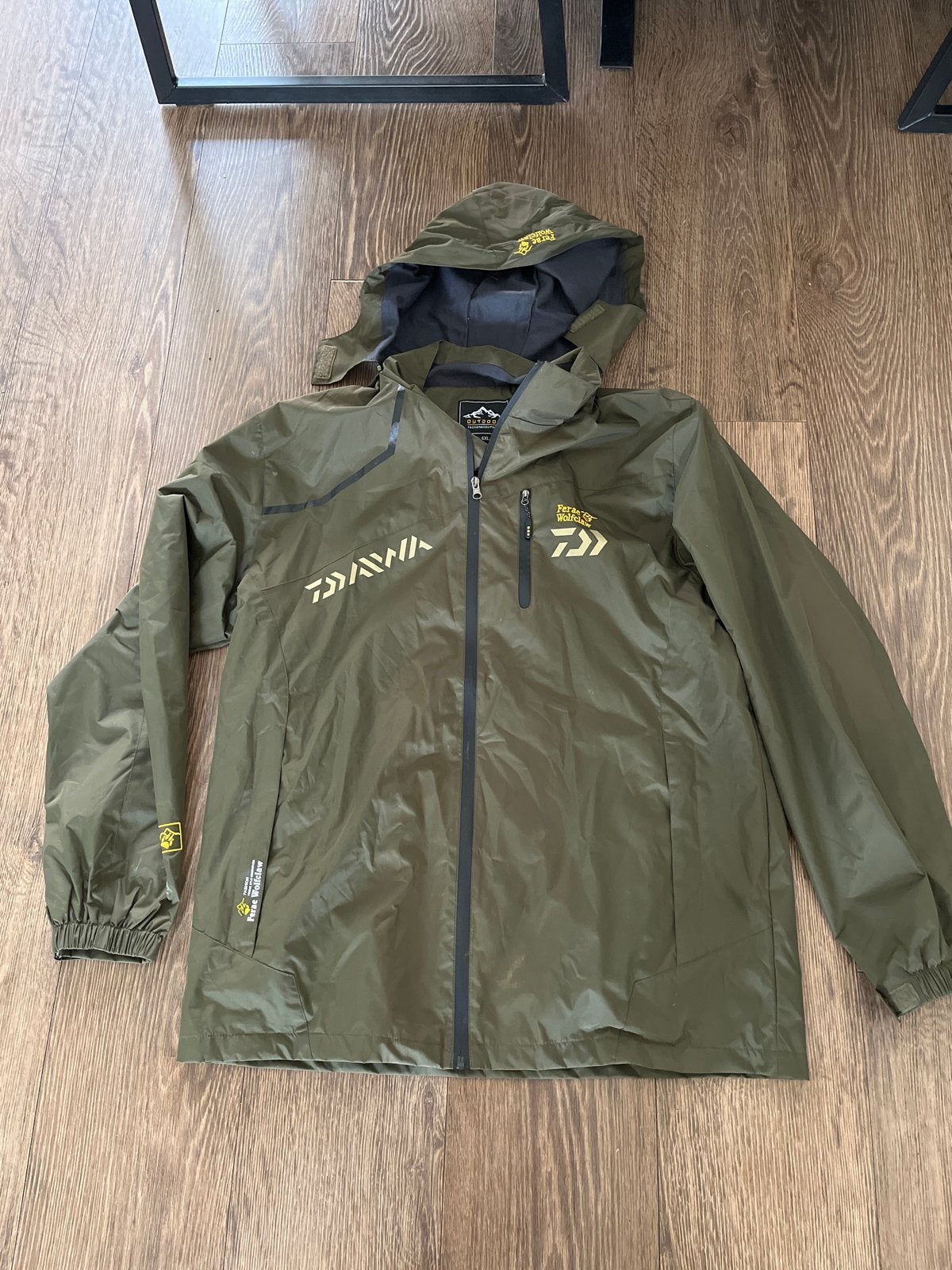 Heren Outdoor Jas - Waterdicht & Winddicht (6XL), Ophalen of Verzenden, Zo goed als nieuw, Overige maten, Groen