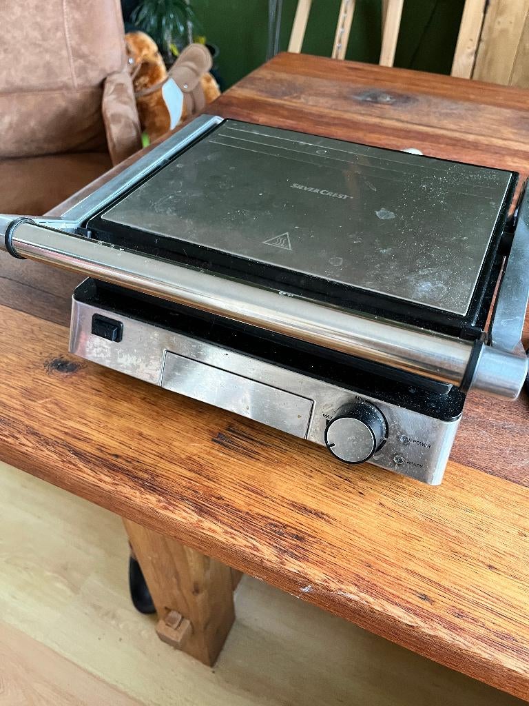 SilverCrest Contactgrill / Tosti-ijzer, Ophalen, Uitneembare platen, Gebruikt