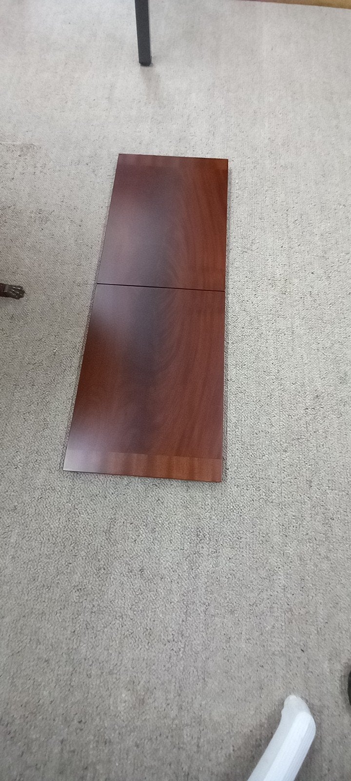 Elegante Mahonie Tafel met Uitschuifbaar Blad, Ophalen