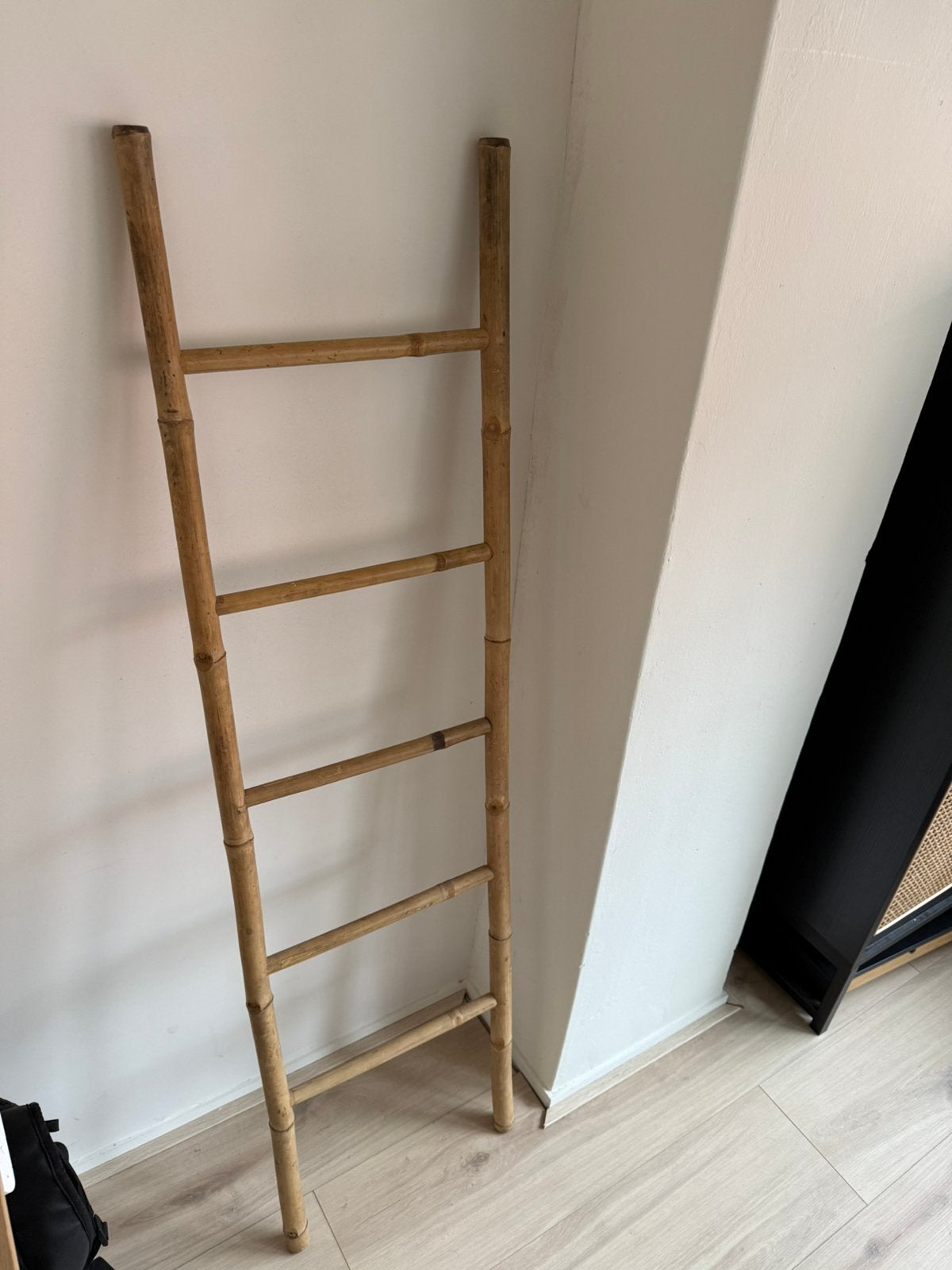 Decoratieve ladder bamboe, Ophalen, Gebruikt