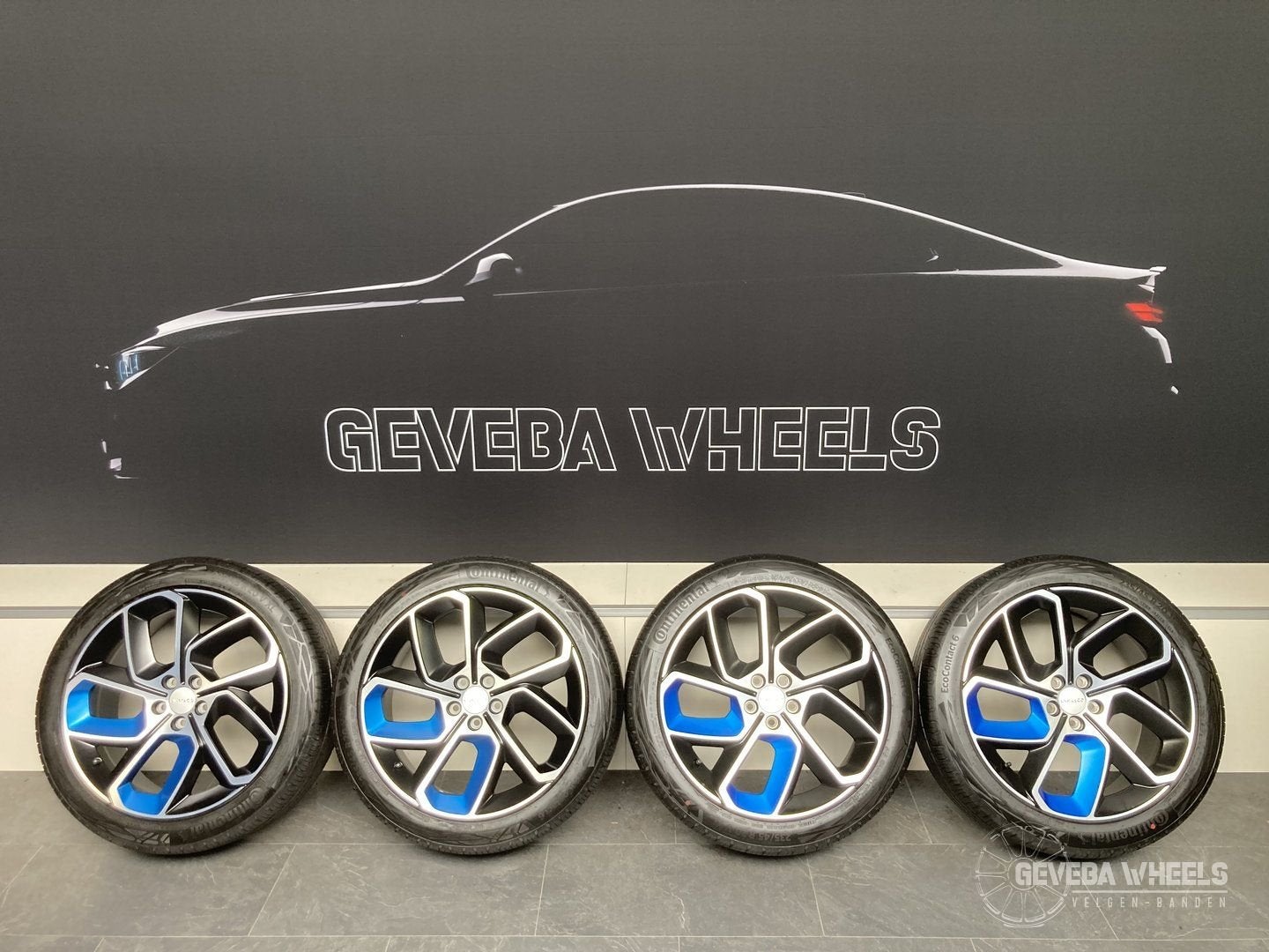 20” originele Lynk en Co velgen + banden 5x108 235/45/20 889, Auto-onderdelen, Banden en Velgen, Gebruikt, -, -, Banden en Velgen