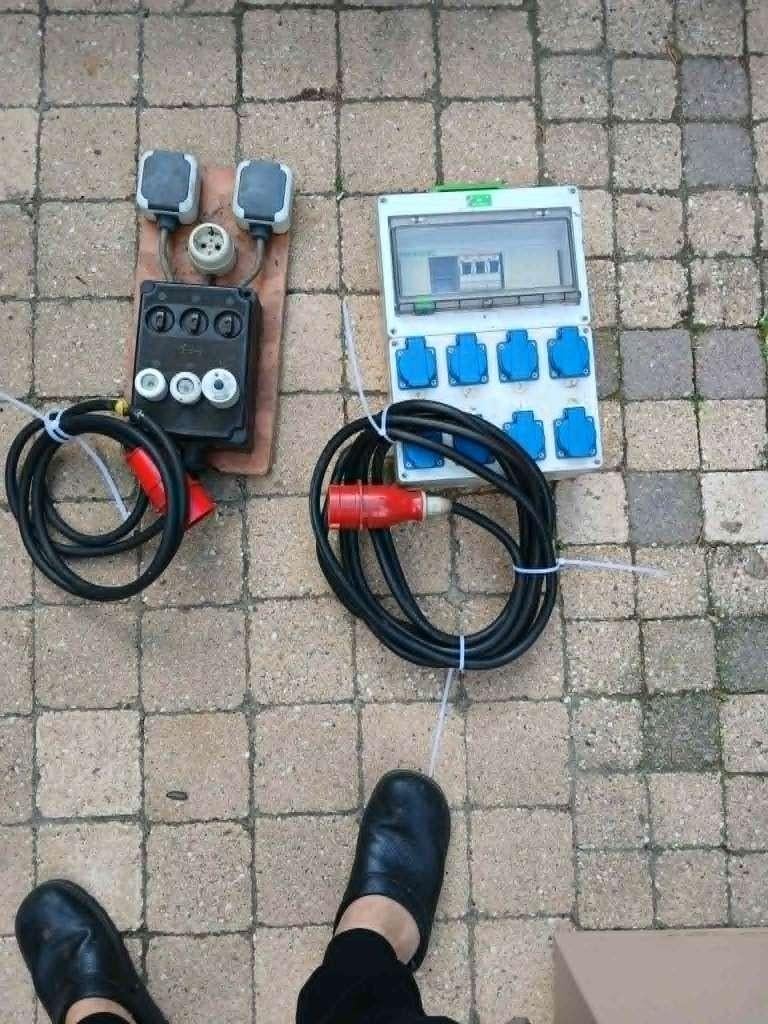 verdeelkasten en stoppenkast krachtstroom, Ophalen of Verzenden, Gebruikt