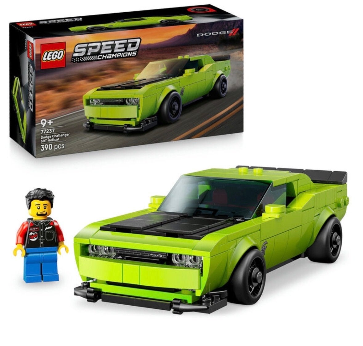 Nieuw: LEGO Speed Champions Dodge Challenger SRT Hellcat, Ophalen, Nieuw, Overige merken