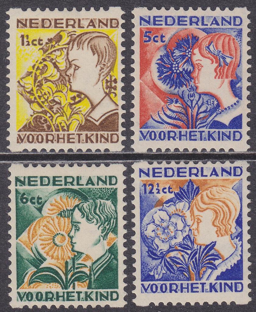 Nederland Roltanding 94-97 Postfris, Verzenden, T/m 1940, Postfris