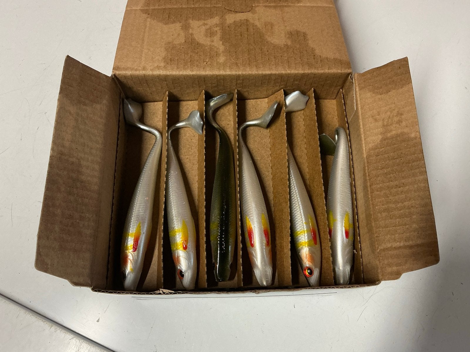 Daiwa Duckfin Shad Kunstaas - 12.5cm (5")26 stuks, Ophalen of Verzenden, Nieuw, Overige typen