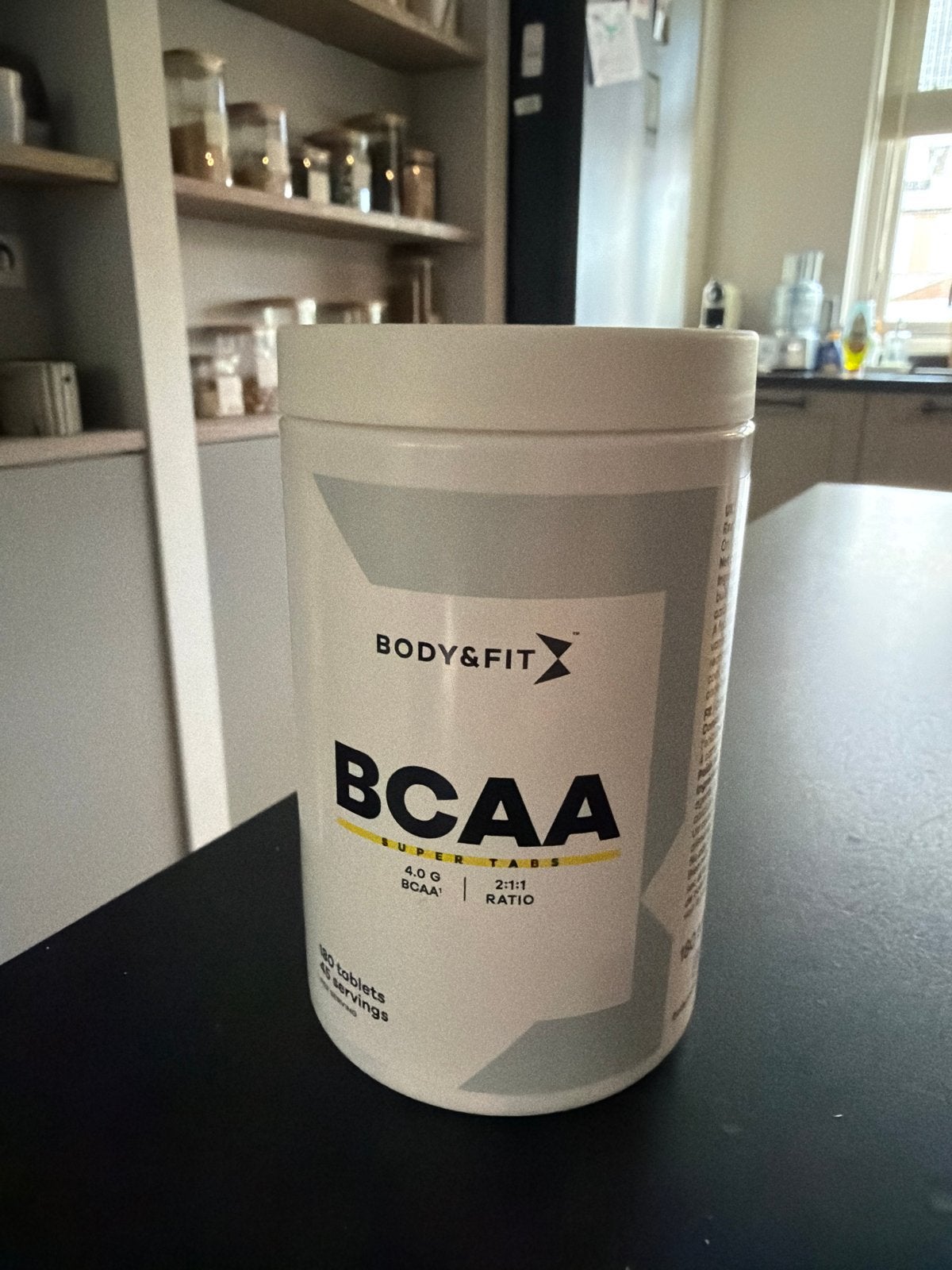 Body & Fit BCAA Super Tabs - 180 tabletten, Ophalen of Verzenden, Nieuw, Poeder of Drank