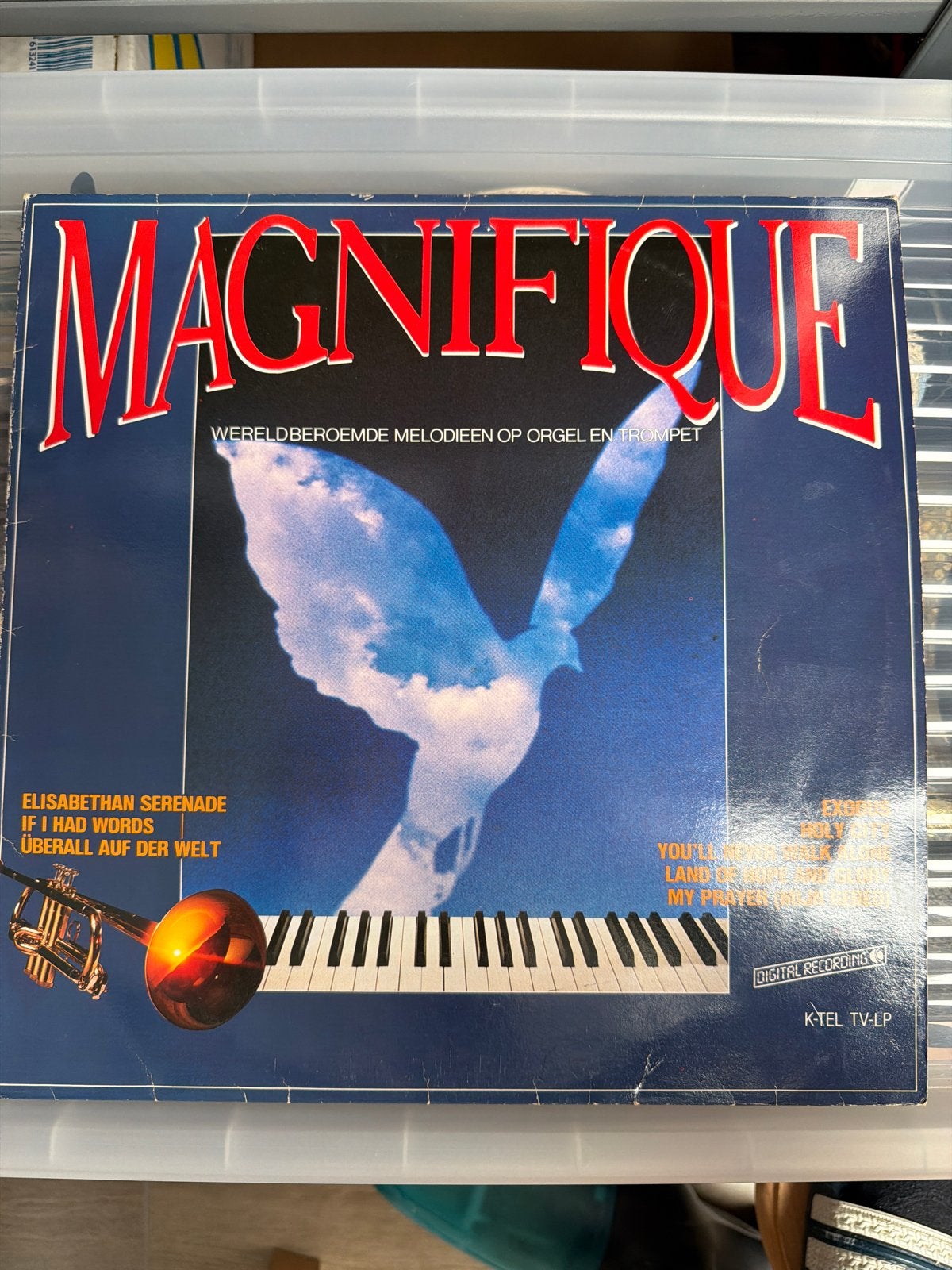 Magnifique - Wereldberoemde Melodieën op Orgel en Trompet, LP, Gebruikt, Overige genres, Ophalen of Verzenden