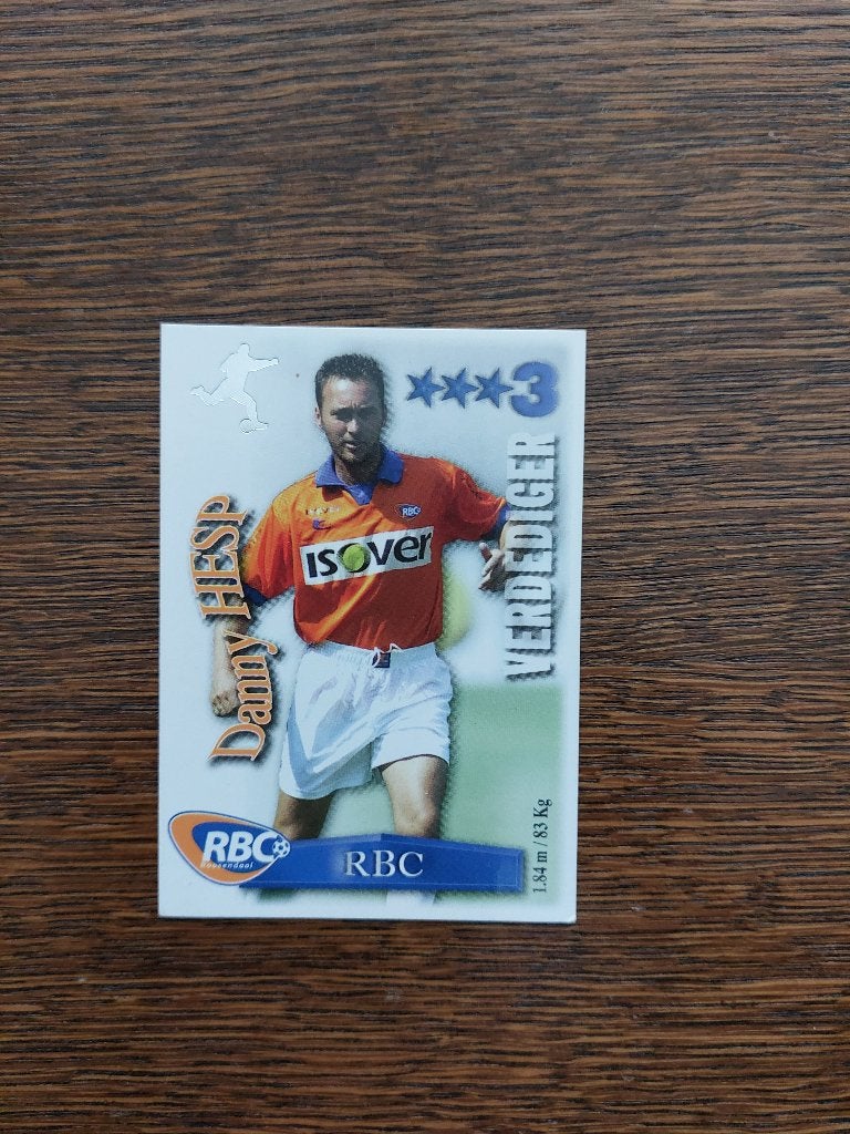 Voetbalplaatje Danny Hesp - RBC, Ophalen of Verzenden, Zo goed als nieuw, Plaatje