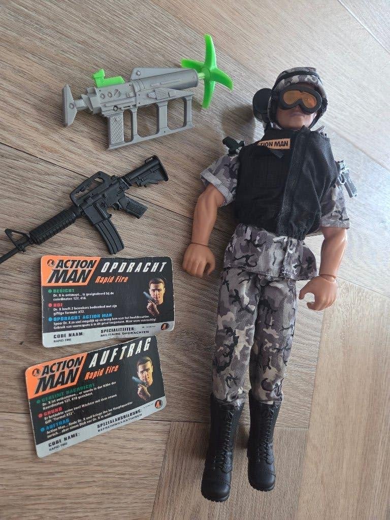 Action man rapid fire 1994, Ophalen of Verzenden, Gebruikt