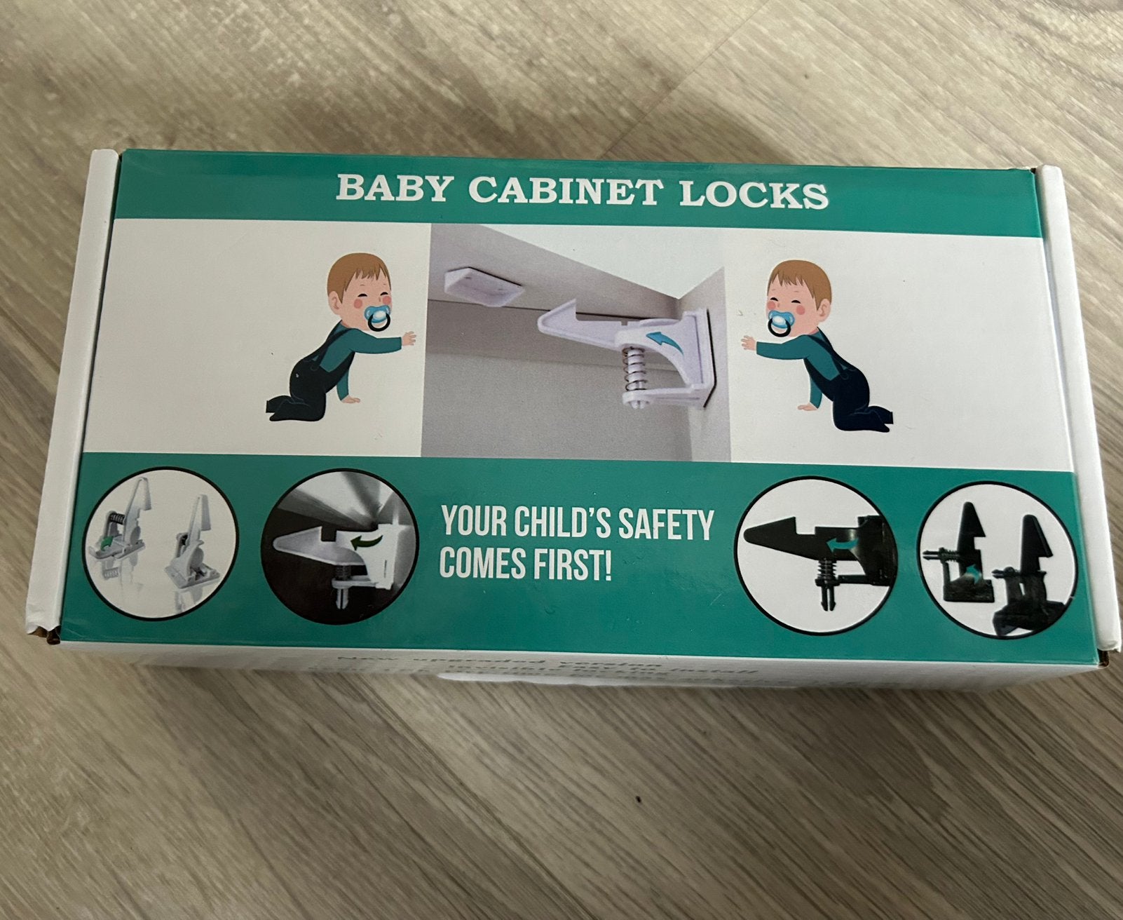 Nieuwe baby cabinet locks wit 10 stuks, Ophalen of Verzenden, Nieuw