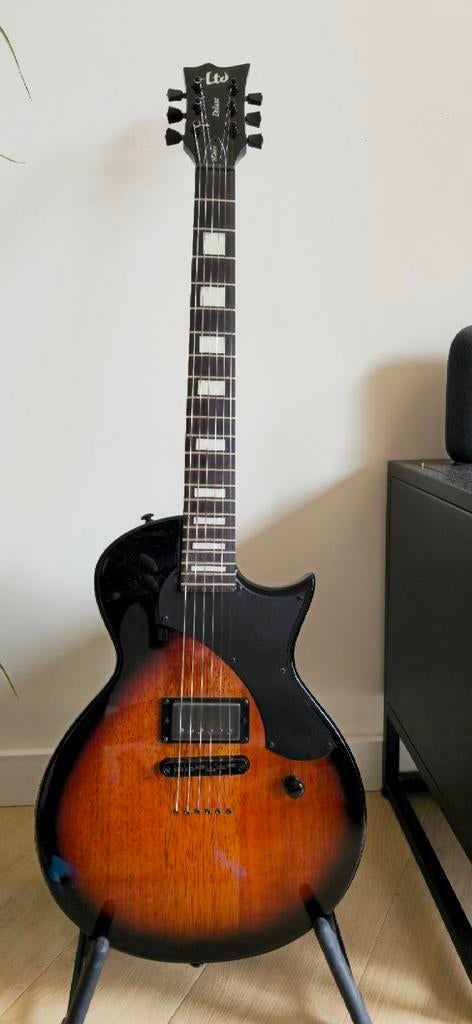 ESP LTD Deluxe EC-01FT Vintage Burst elektrische gitaar, Muziek en Instrumenten, Ophalen, Zo goed als nieuw, Solid body, Overige merken