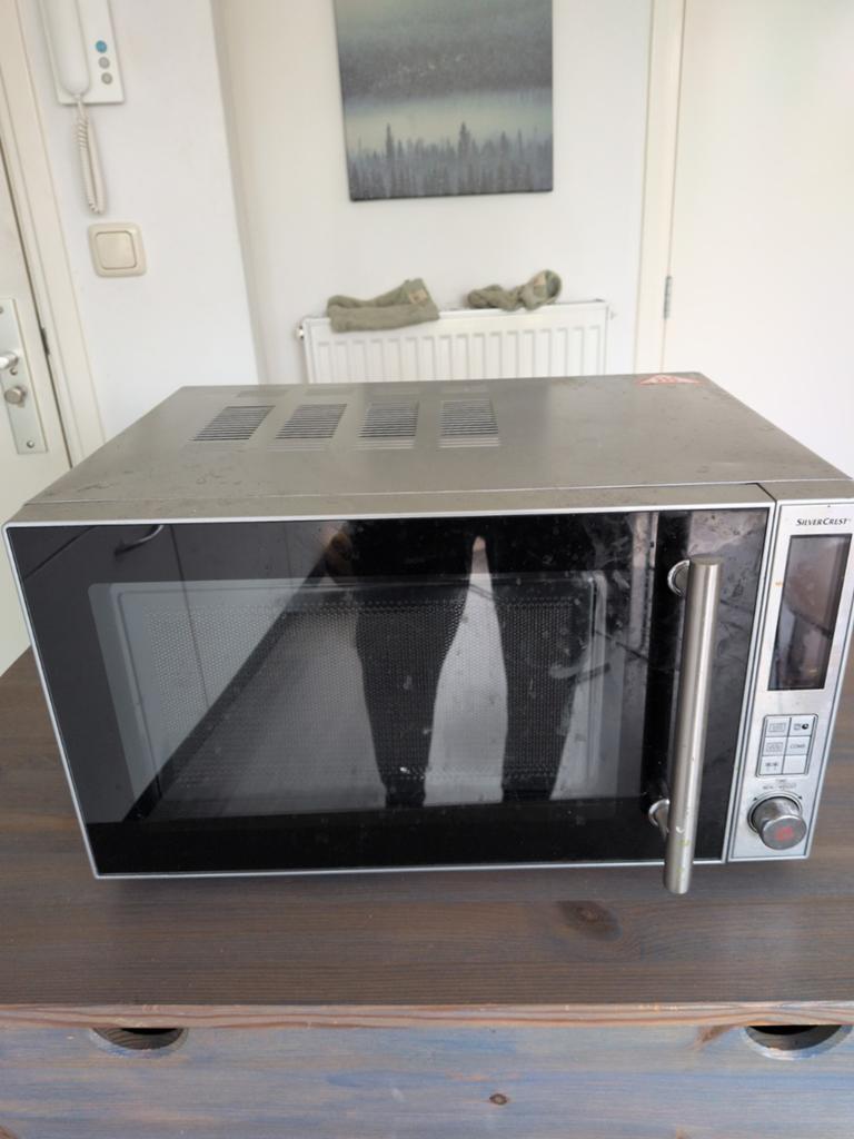 SilverCrest SWM 800 C3 Magnetron met Grillfunctie, Ophalen, Gebruikt, Grill, Magnetron