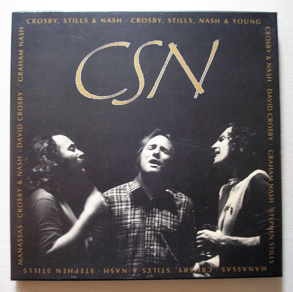 CROSBY, STILLS, NASH & YOUNG - CSN ( 4CD Boxset ), Boxset, Ophalen of Verzenden, Zo goed als nieuw, Inclusief boekje