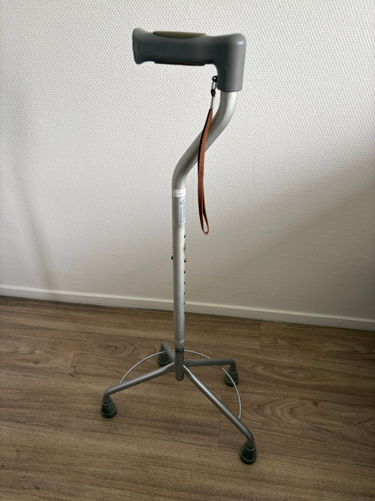 4 poot ortopedische handgreep, Diversen, Wandelstokken, Ophalen of Verzenden, Verstelbaar, Gebruikt