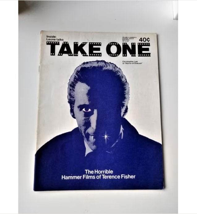 take one nr.9 *1973*- Christopher lee(Dracula) cover, Ophalen of Verzenden, Zo goed als nieuw, Muziek, Film of Tv