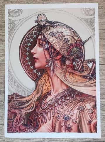 Alphonse Mucha Zodiac Art Nouveau dag Print Poster #4