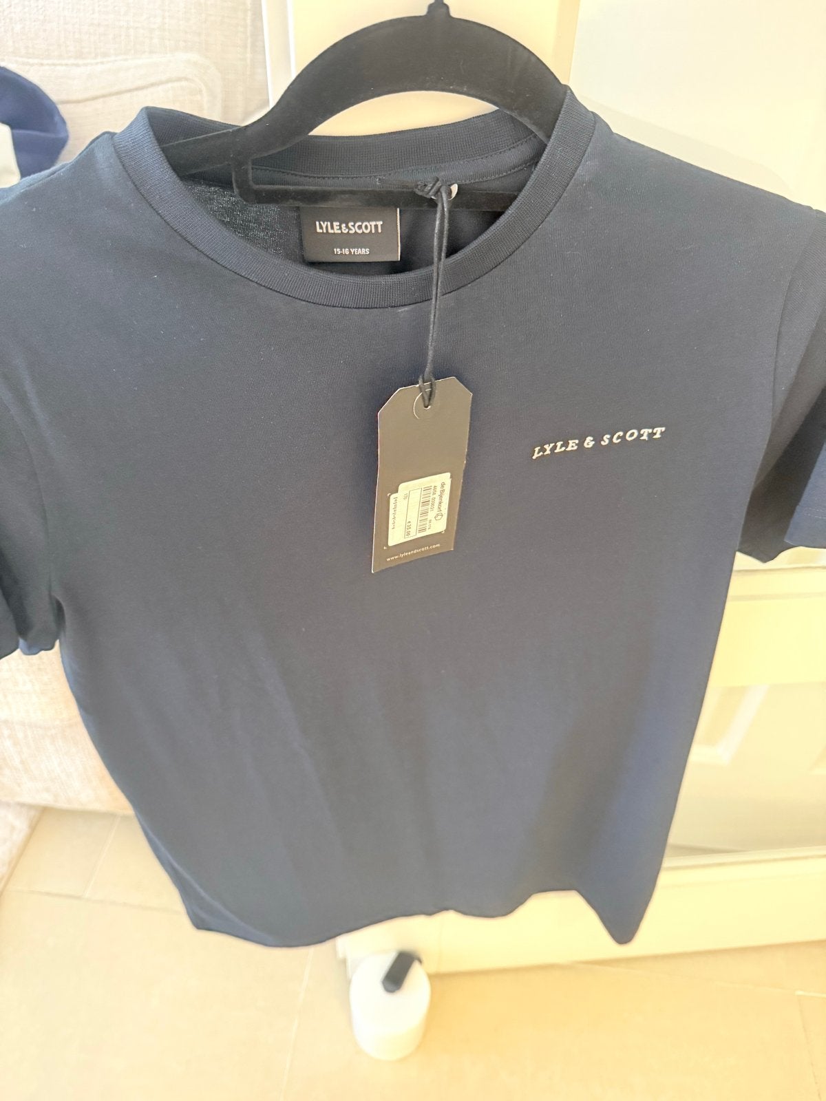 Lyle & Scott T-shirt 15-16 jaar - Nieuw met kaartjes, Ophalen of Verzenden, Nieuw, Jongen